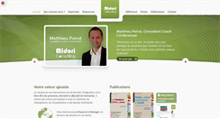 Desktop Screenshot of midori-consulting.com