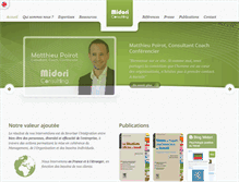 Tablet Screenshot of midori-consulting.com